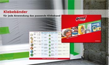 Klebebänder Anwendungsübersicht